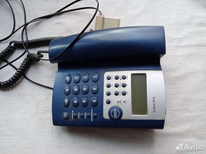 Стационарный телефон texet б/у