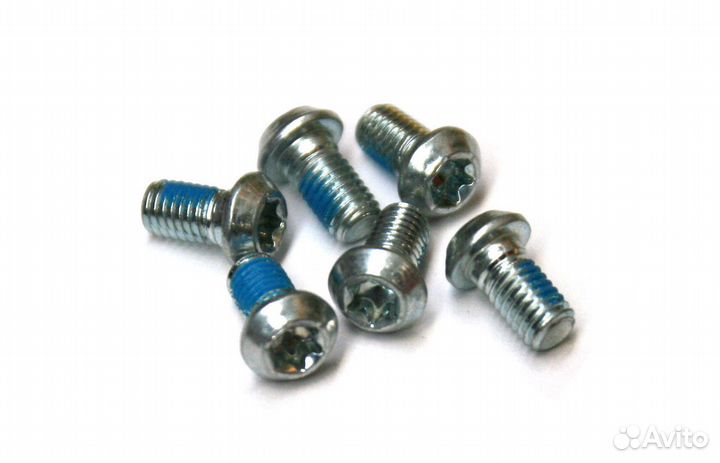 Комплект болтов Alligator, 5х10 мм, для роторов, 6