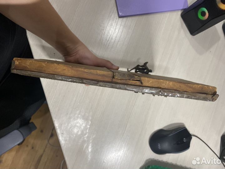 Антикварная икона Иисус Христос