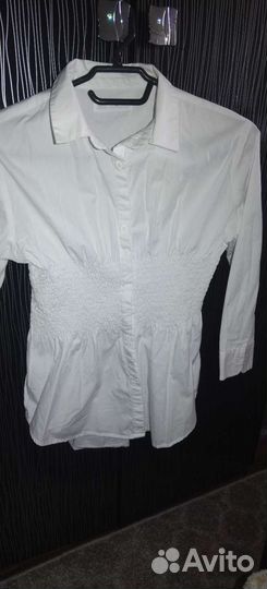 Рубашка школьная для девочки 10-12 лет