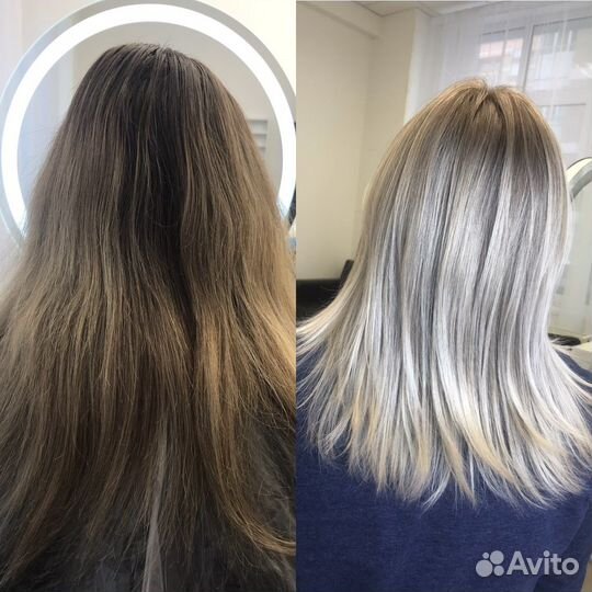 Окрашивание волос любой сложности