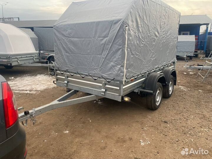 Прицеп легковой мзса, Рессоры 3 листа Рассрочка