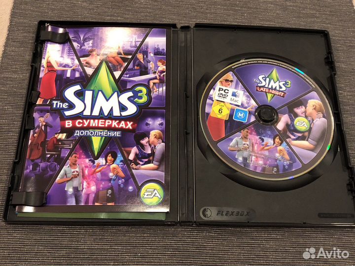 Компьютерная игра The Sims 2 дополнение В сумерках