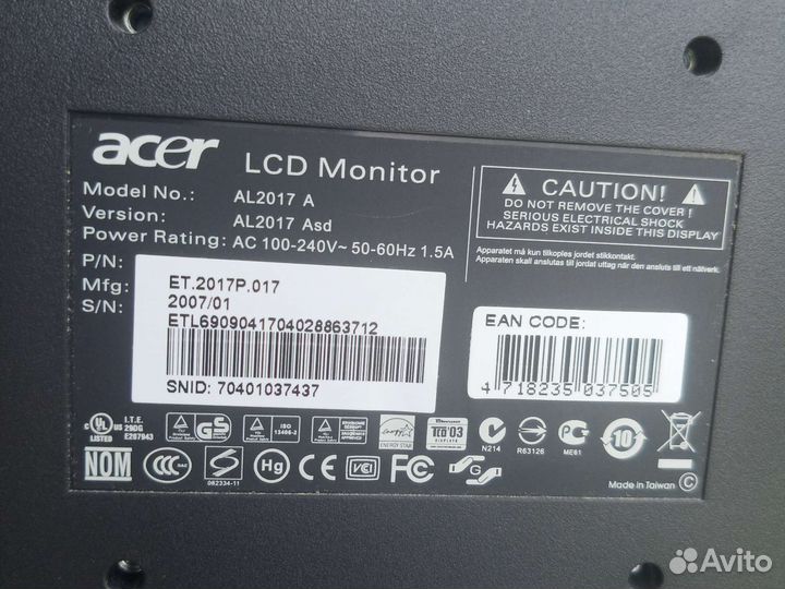 Монитор Acer