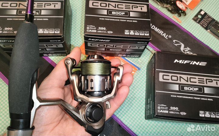 Спиннинг ультралайт в сборе