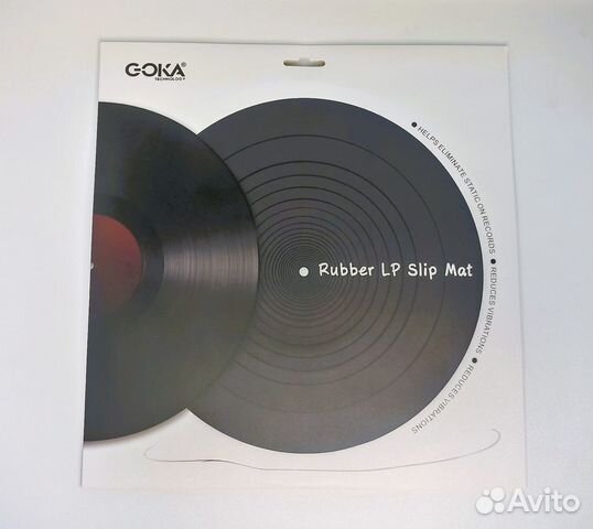 Резиновый коврик (мат) для проигрывателя