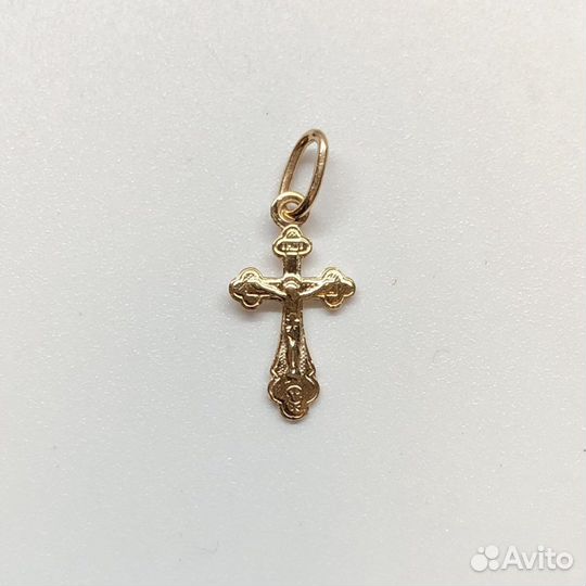 Золотой крест 585 пробы