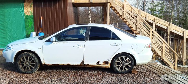 Mazda 6 2.0 МТ, 2002, битый, 348 601 км