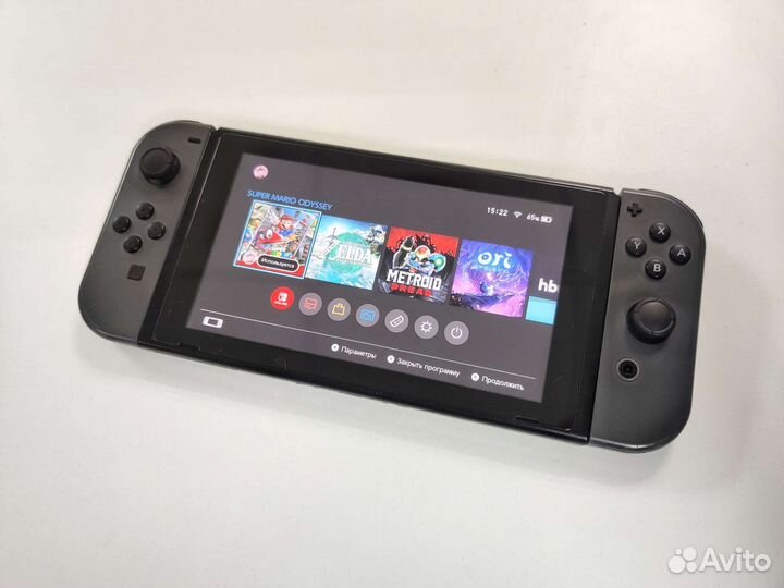 Nintendo Switch v2 чипованный + 128Gb MicroSD