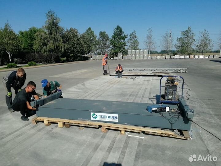 Автомобильные весы поосного взвешивания