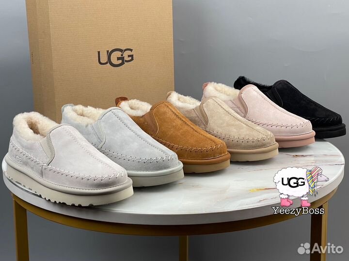 Угги ugg женские Stitch Slip On