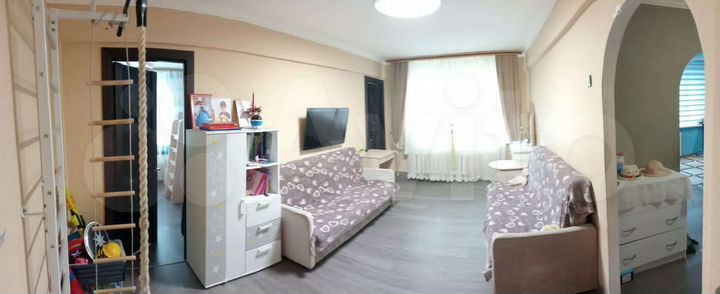 3-к. квартира, 56 м², 2/5 эт.