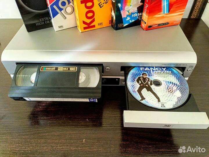 DVD & VHS комбо 6 головочный Hi Fi Bork