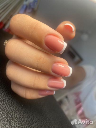 Маникюр с гель- лаком, педикюр