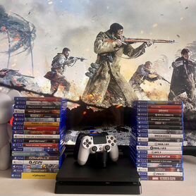 Sony playstation 4 + 390 игр