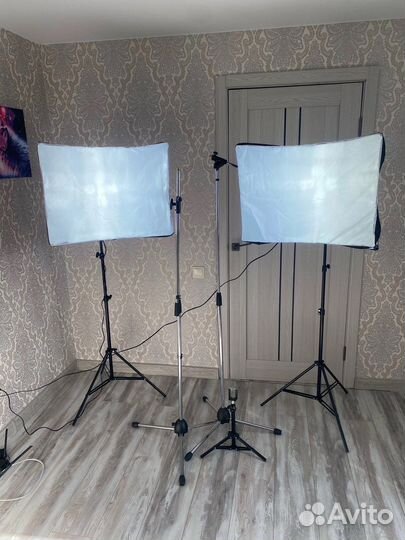 Свет для съемки в аренду. Софтбокс