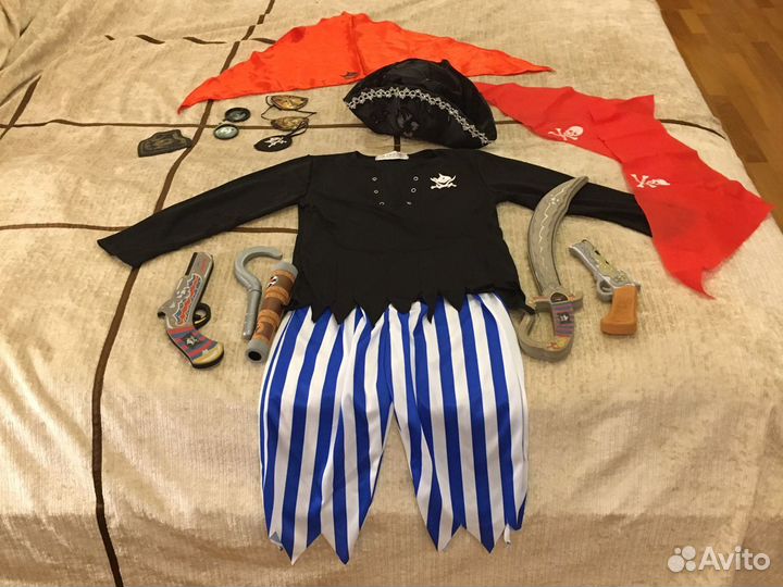 Костюм Пирата для мальчика 5-9 лет покупка прокат