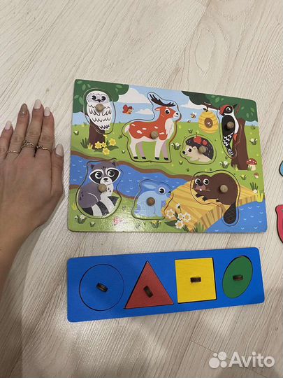 Деревянный сортер для малышей