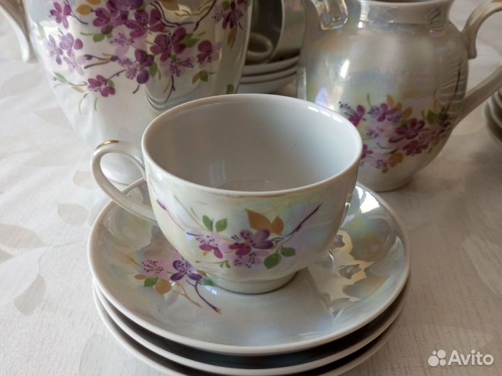 Кофейный сервиз СССР Дулево