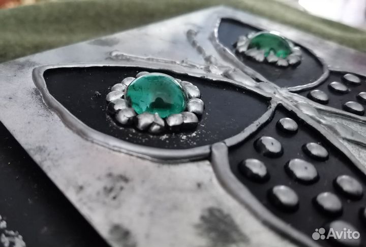 Винтажное панно бабочка шведция