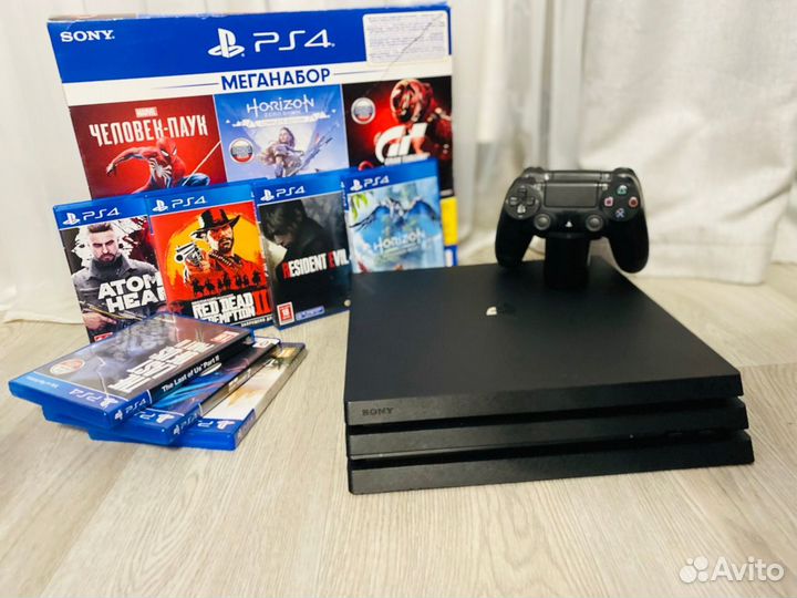 Sony Playstation 4 Pro PS4 Slim Hen прошиты 9.0 иг