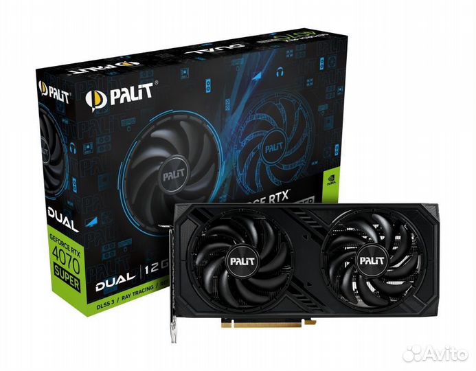 Видеокарта Palit GeForce RTX 4070 super