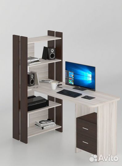 Компьютерный стол Домино lite стл-ов + с120прям +