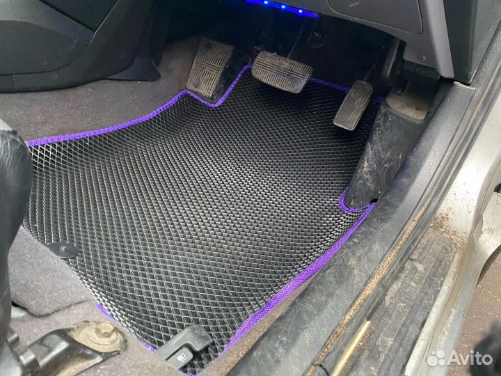 Автомобильные коврики eva ева эва 3d с бортиками