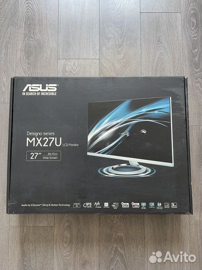 4k монитор Asus Designo Series MX27U 27 дюймов