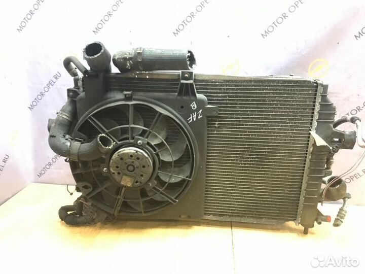 Вентилятор радиатора Opel Zafira B минивэн Z17DTH