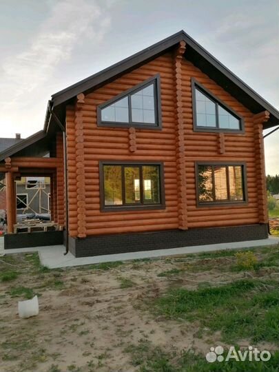 Отделка деревянных домов