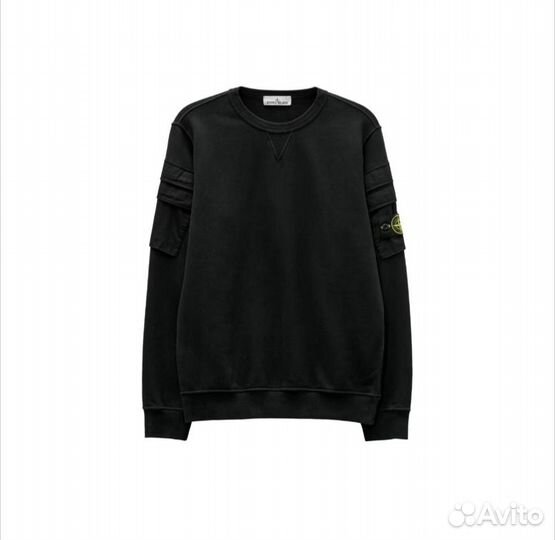 Свитшот Stone Island FW23 Black Cargo