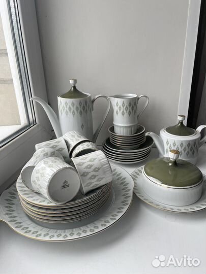 Сервиз чайно-кофейный гдр