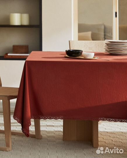 Скатерть Zara Home 150х250 см оригинал