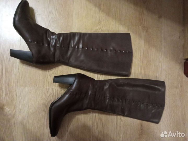 Сапоги натуральная кожа