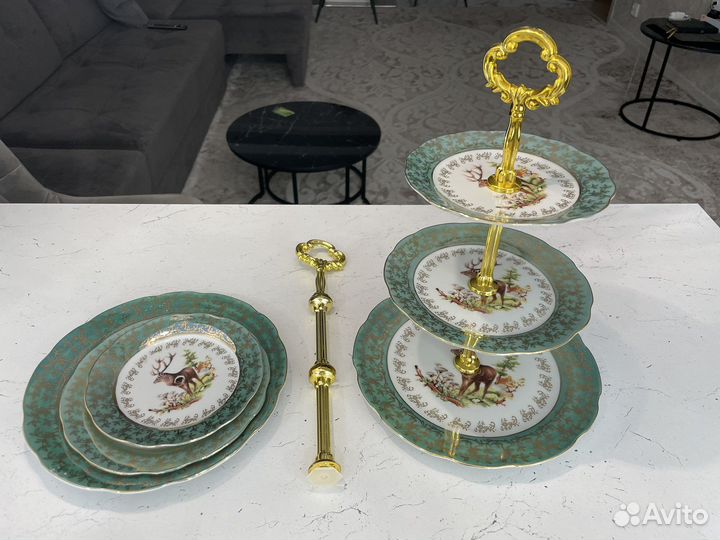 Менажница охота зеленая оригинал