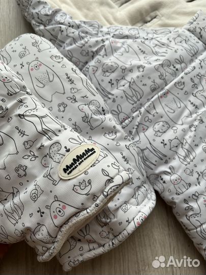 Зимний конверт в коляску мимими