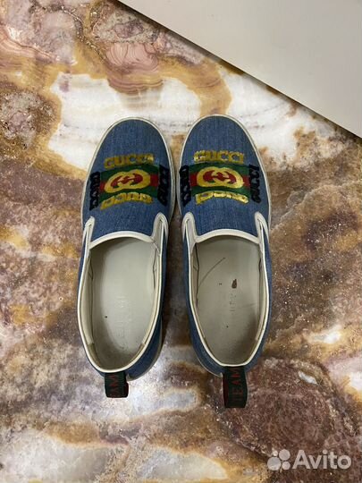 Слипоны Gucci Оригинал