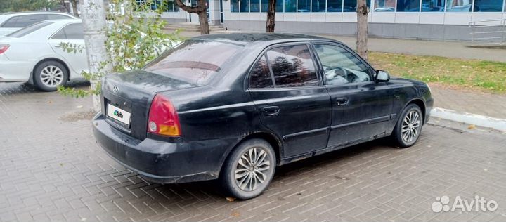 Hyundai Accent 1.5 AT, 2005, 242 000 км