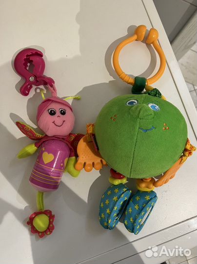 Много игрушек tiny love batat lamaze pigeon