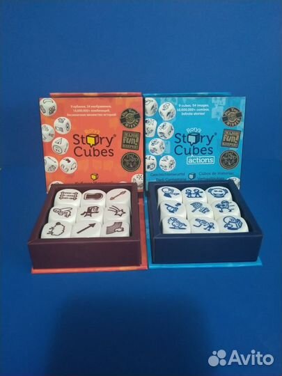 Story Cubes (17 наборов, 81 кубик)