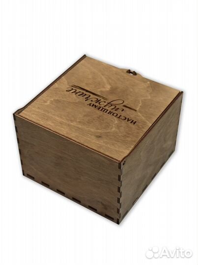 Деревянная подарочная коробка для мужчин