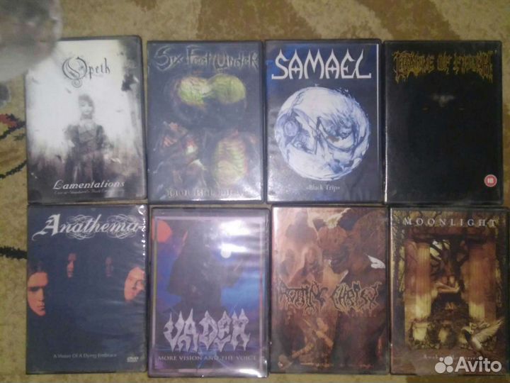 Музыкальные dvd (black death doom gothic)
