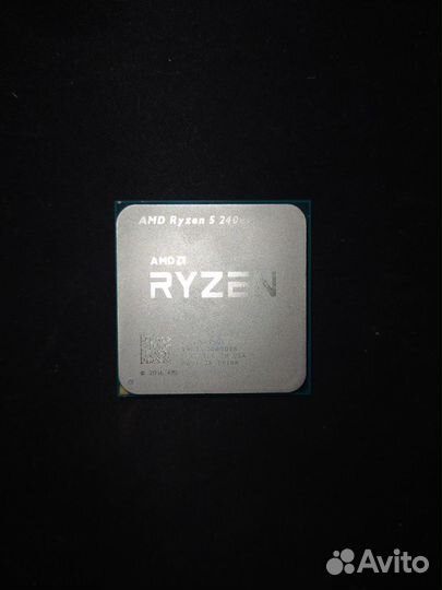 Процессор AMD Ryzen 5 2400g