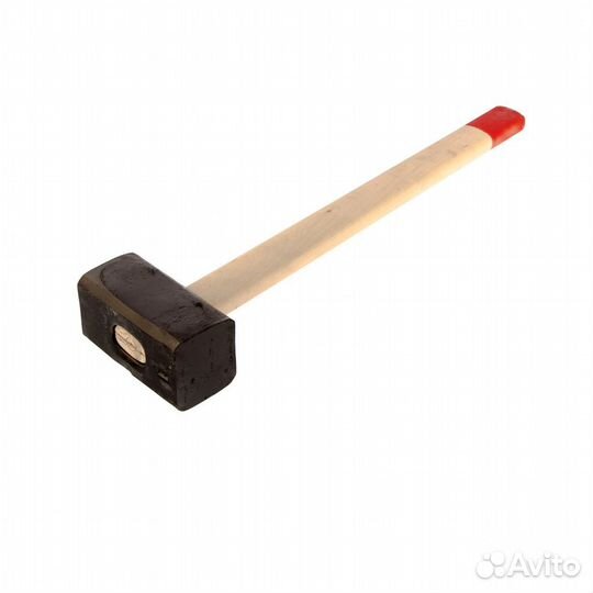Кувалда, 5000 г, кованая головка, деревянная рукоя