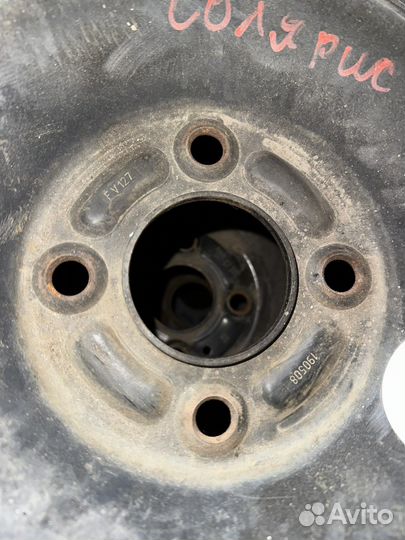 Запасное колесо kia rio 3 r14