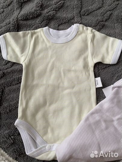 Детские боди 2 шт - 62 размер новые с биркой