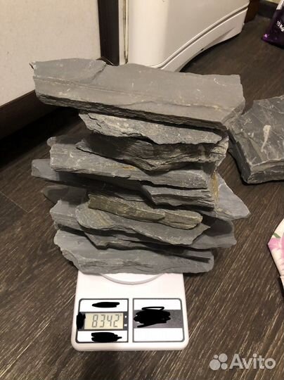 Черный сланец для аквариума