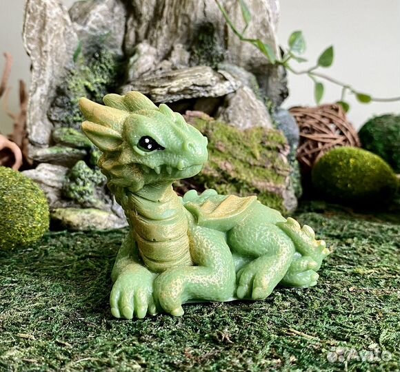 Мыло ручной работы дракон