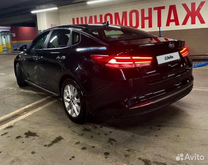 Kia Optima 2.0 AT, 2017, 300 000 км